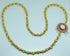 Red Handmade Nethi Chutti, Necklace & Earring Silk Thread Jewellery
